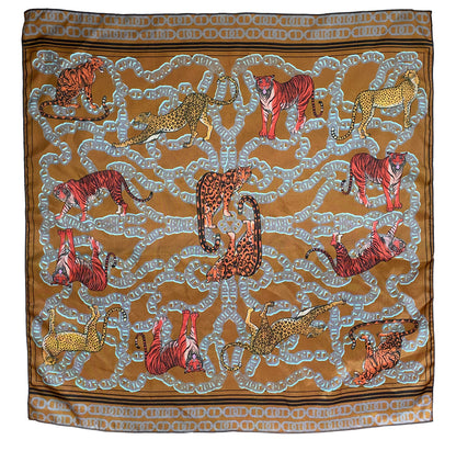 Big Cat Energy Silk Scarf