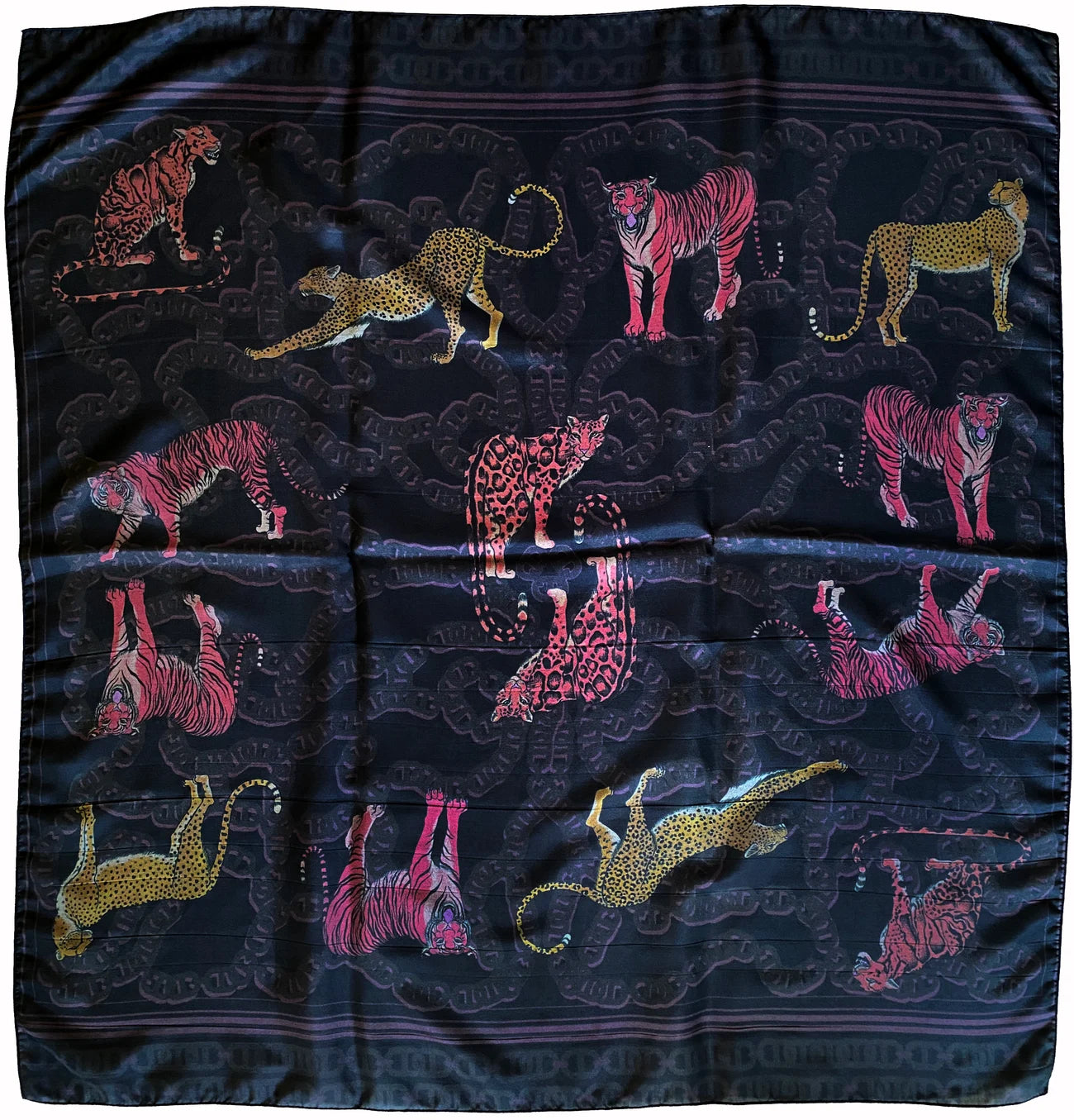 Big Cat Energy Silk Scarf